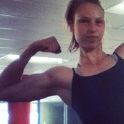 Teen muscle girl Fitness girl Emilka